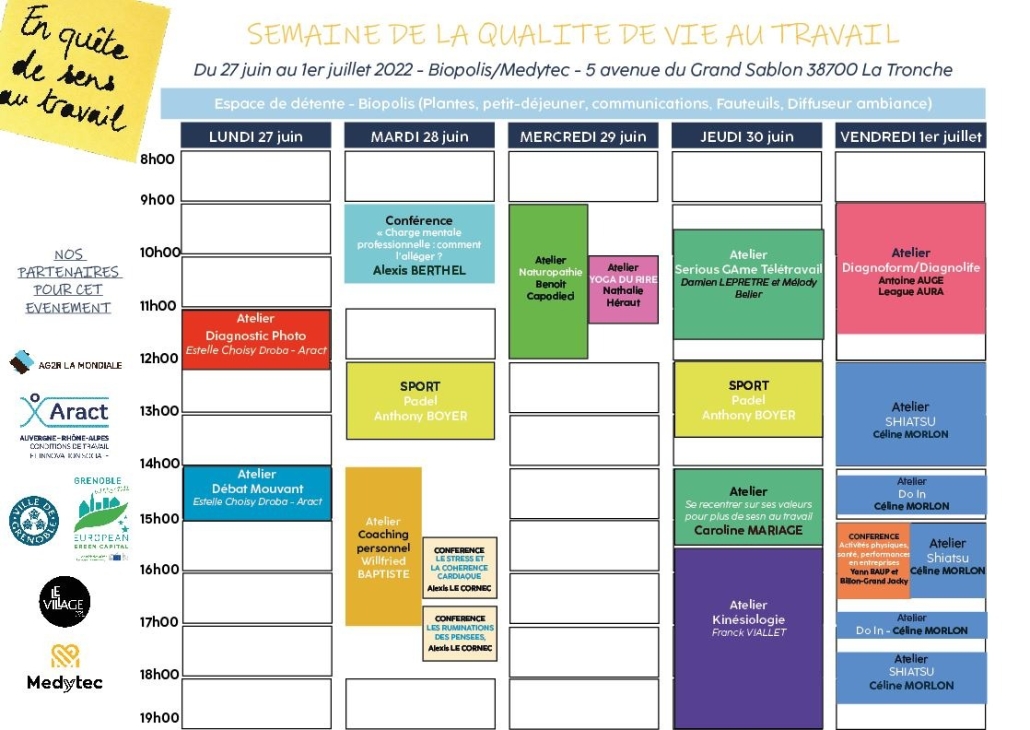 Retour Sur La Semaine De La Qualité De Vie Au Travail Par MEDICALPS ...